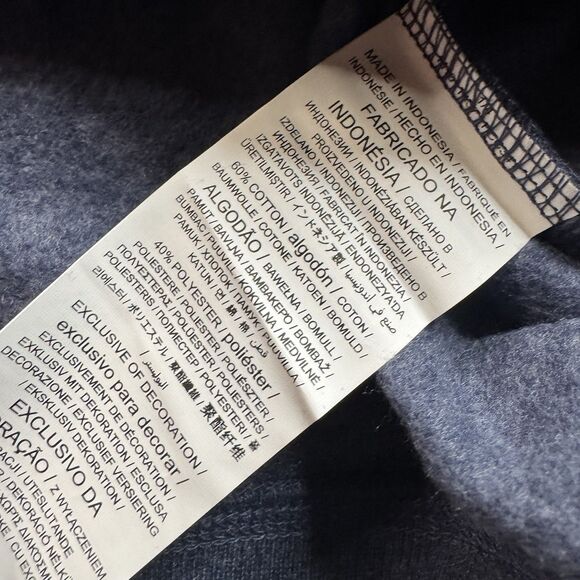 WVU West Virginia Mountaineers Crewneck Sweatshirt Men’s XXL Gray Sewn New - Picture 6 of 10